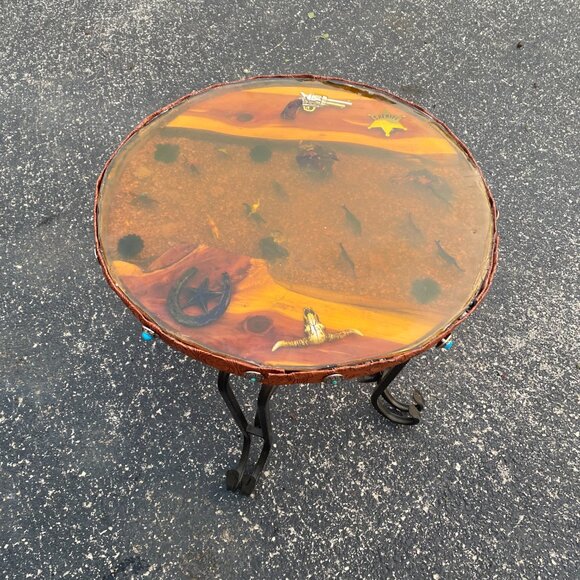 Cowboy Whiskey Table - Picture 3 of 3